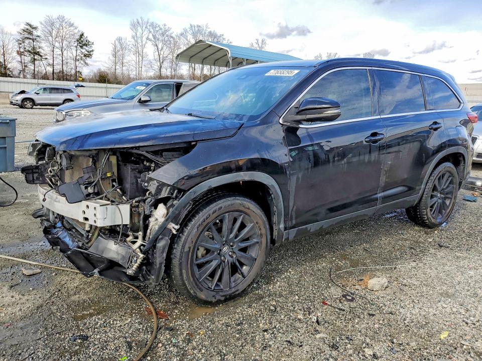 Auction sale of the 2019 Toyota Highlander, vin: 5TDKZRFH0KS359414, lot number: 77655295