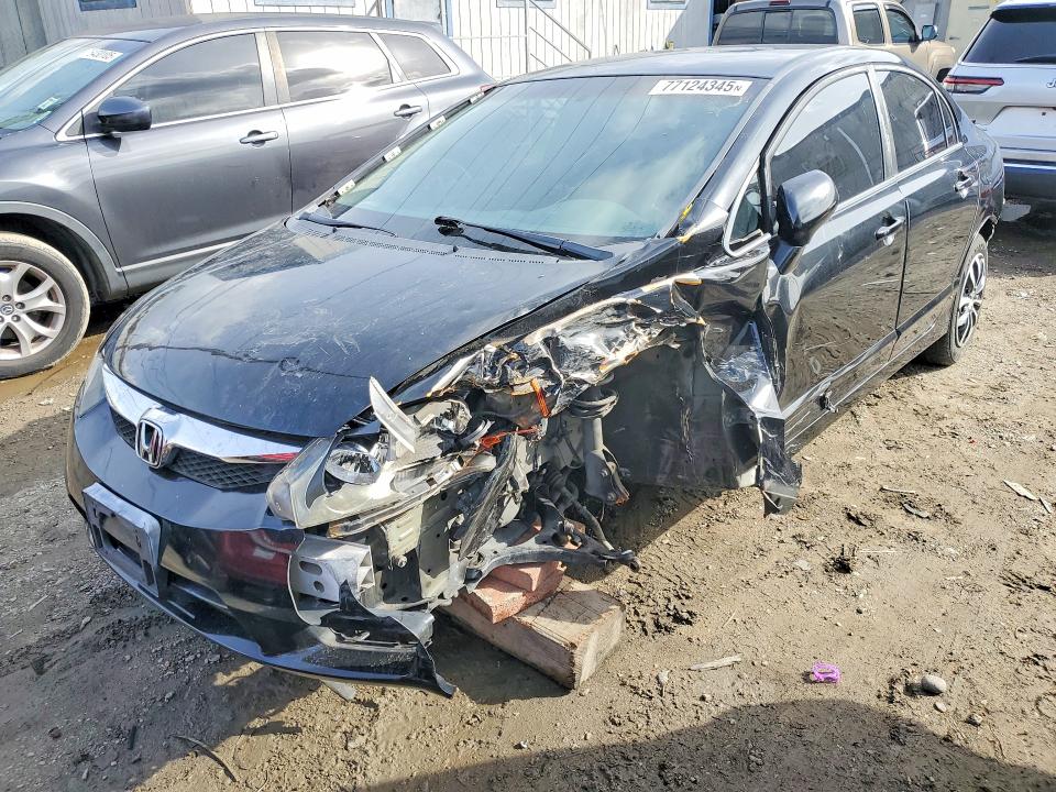 77124345 :رقم المزاد ، 2HGFA16599H319777 vin ، 2009 Honda Civic Lx مزاد بيع