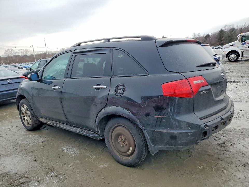 77800255 :رقم المزاد ، 2HNYD28209H500591 vin ، 2009 Acura Mdx مزاد بيع