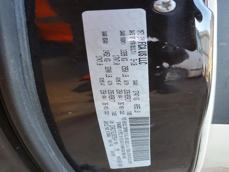 Продаж на аукціоні авто 2018 Chrysler Pacifica, vin: 2C4RC1FG2JR279144, номер лоту: 76496095