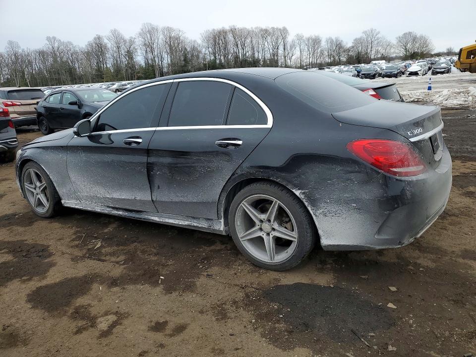 75909195 :رقم المزاد ، 55SWF4KB5HU205548 vin ، 2017 Mercedes-benz C مزاد بيع