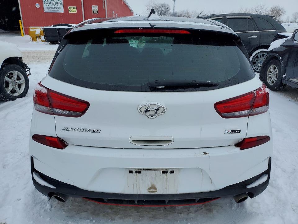 2020 Hyundai Elantra Gt მანქანა იყიდება აუქციონზე, vin: KMHH55LC7LU133807, აუქციონის ნომერი: 75943965