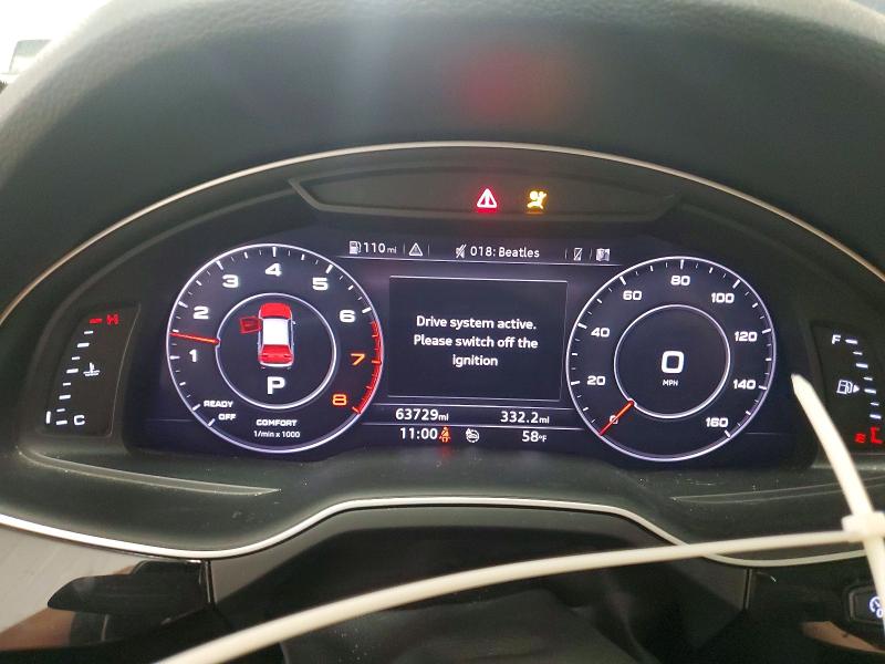 Aukcja sprzedaży 2019 Audi Q7, vin: WA1VAAF71KD003377, numer aukcji: 76151285