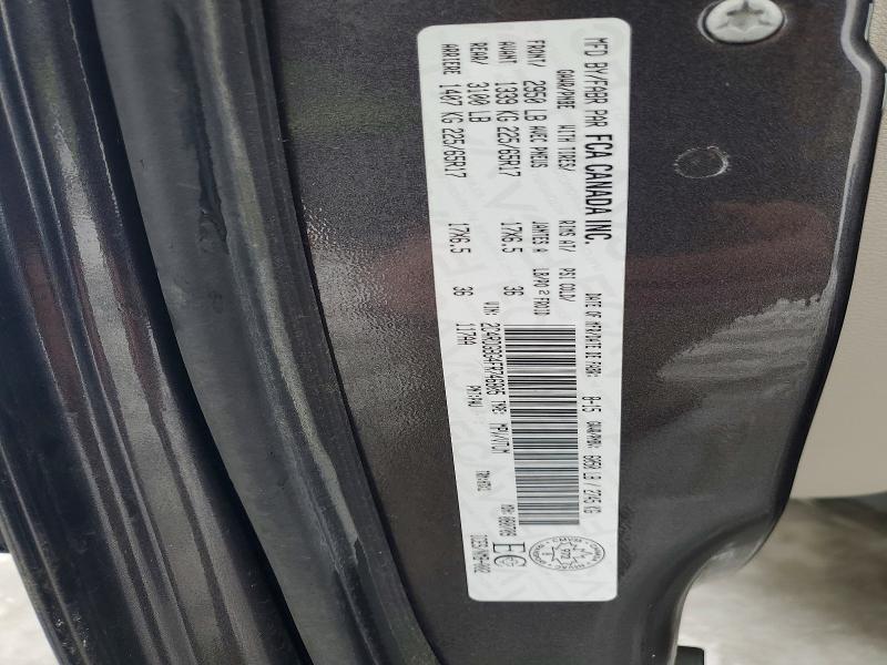 77747205 :رقم المزاد ، 2C4RDGBG4FR746805 vin ، 2015 Dodge Grand Caravan مزاد بيع