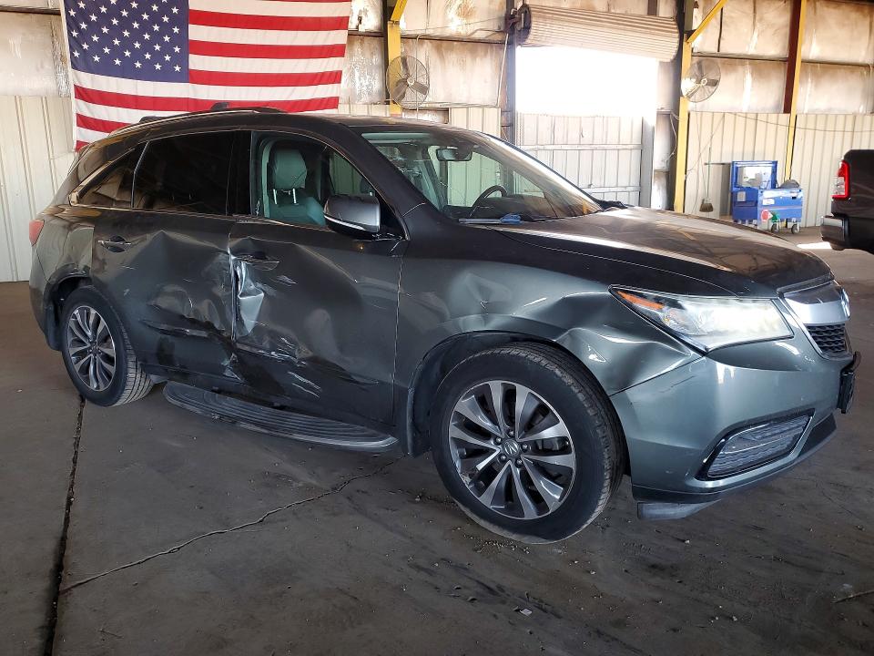 Продажа на аукционе авто 2016 Acura Mdx, vin: 5FRYD4H49GB028136, номер лота: 75489845