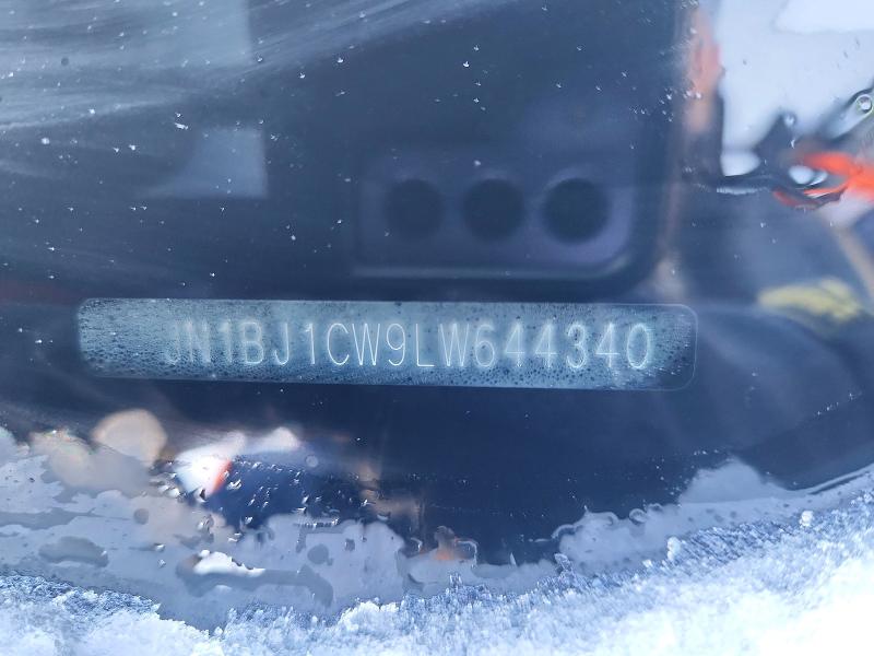 78750915 :رقم المزاد ، JN1BJ1CW9LW644340 vin ، 2020 Nissan Rogue Sport مزاد بيع