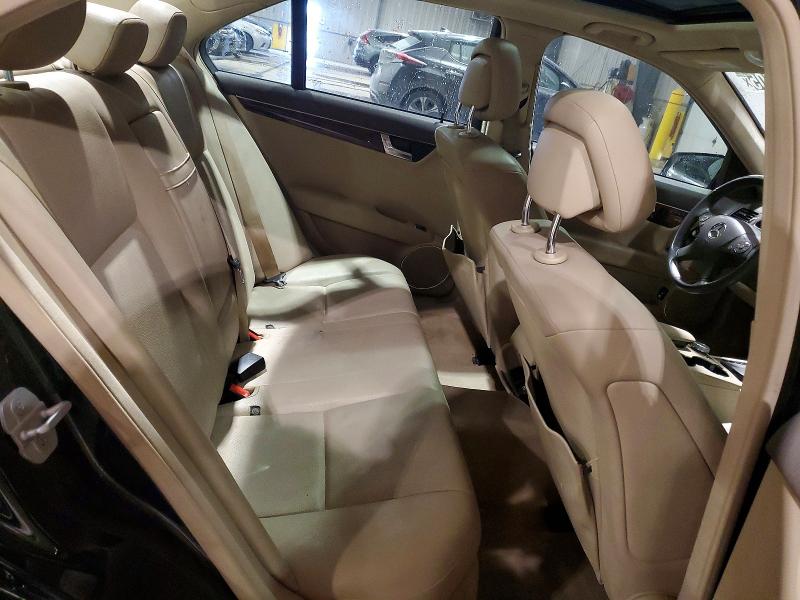 2010 Mercedes-benz C მანქანა იყიდება აუქციონზე, vin: WDDGF5EB2AR107011, აუქციონის ნომერი: 74140605