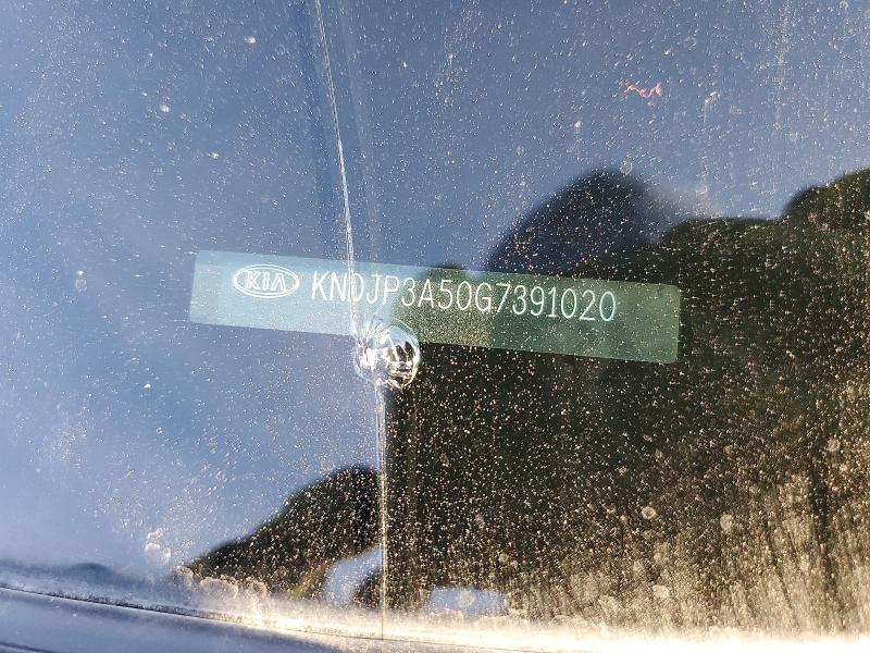 78860705 :رقم المزاد ، KNDJP3A50G7391020 vin ، 2016 Kia Soul مزاد بيع