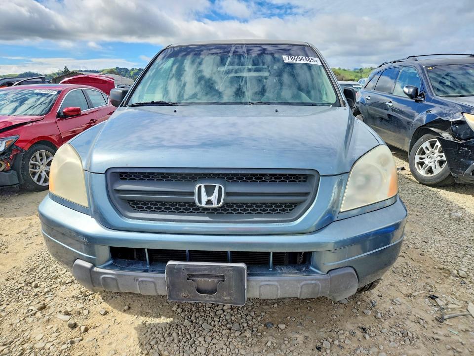2005 Honda Pilot მანქანა იყიდება აუქციონზე, vin: 2HKYF18145H557606, აუქციონის ნომერი: 78694485