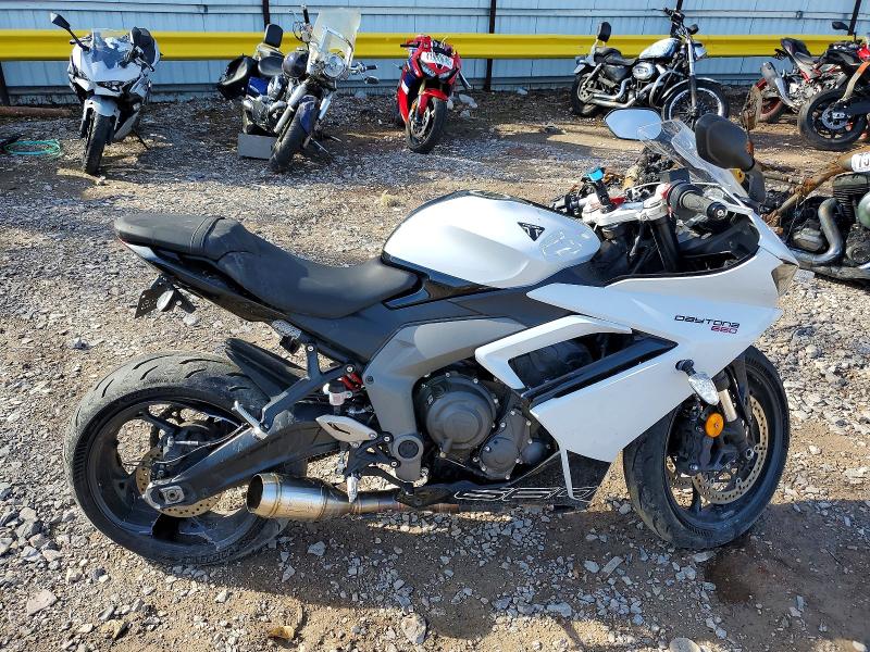 77763765 :رقم المزاد ، SMTL23UF7STCA0186 vin ، 2025 Triumph Motorcycle Daytona مزاد بيع