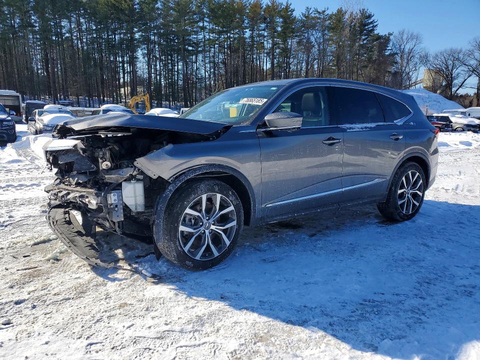 2024 Acura Mdx მანქანა იყიდება აუქციონზე, vin: 5J8YE1H48RL034489, აუქციონის ნომერი: 76865185