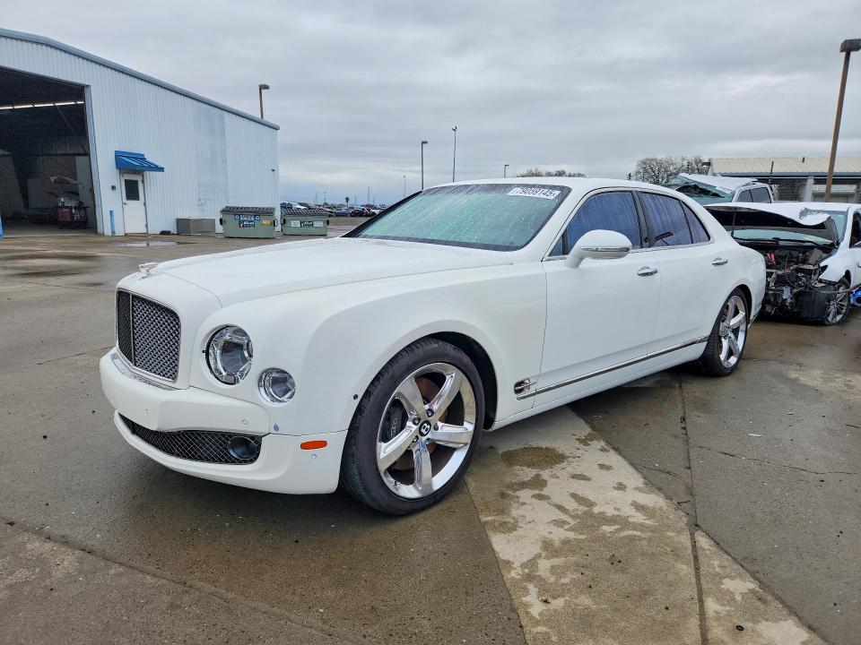 2016 Bentley Mulsanne მანქანა იყიდება აუქციონზე, vin: SCBBG7ZH3GC002262, აუქციონის ნომერი: 79059145