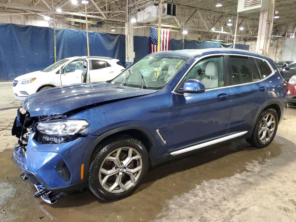 Продаж на аукціоні авто 2022 Bmw X3, vin: 5UX53DP01N9J63154, номер лоту: 77655055