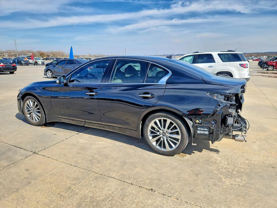 77784015 :رقم المزاد ، JN1EV7BPXPM511537 vin ، 2023 Infiniti Q50 مزاد بيع