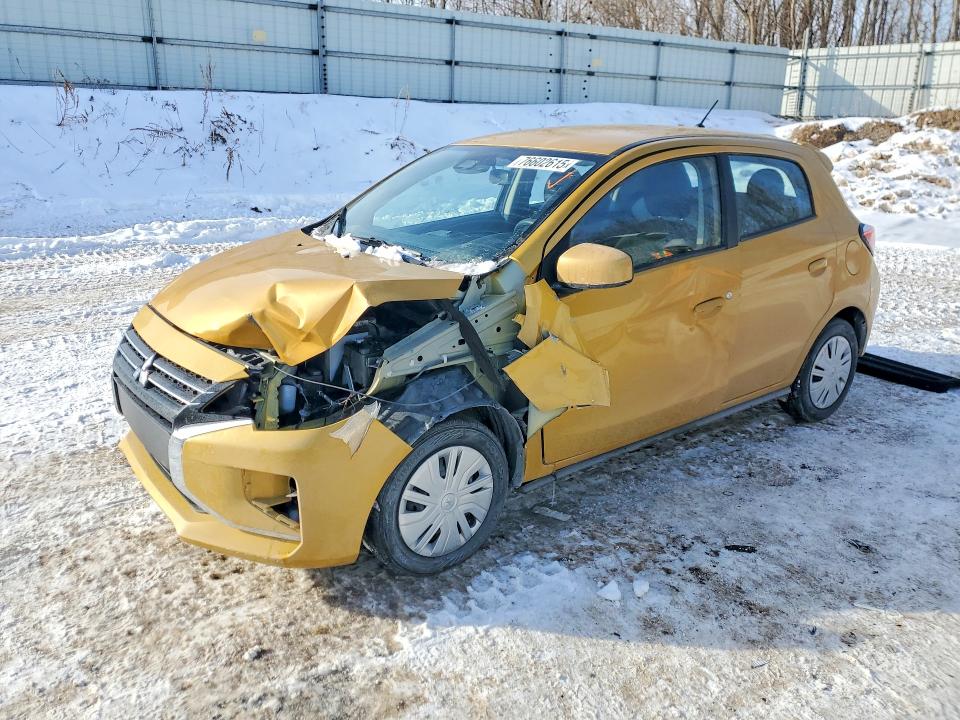 Продаж на аукціоні авто 2022 Mitsubishi Mirage, vin: ML32AUHJ7NH004116, номер лоту: 76602615