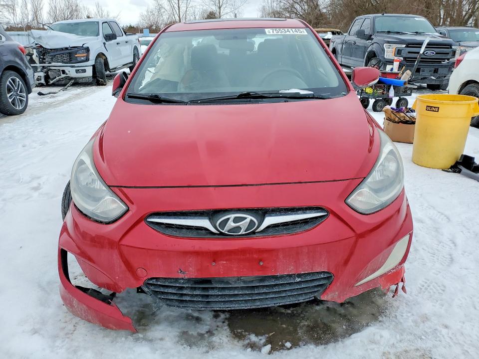 Aukcja sprzedaży 2013 Hyundai Accent, vin: KMHCU4AE3DU327814, numer aukcji: 75534145