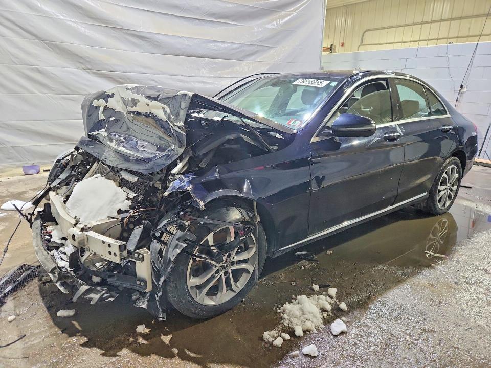 2018 Mercedes-benz C მანქანა იყიდება აუქციონზე, vin: 55SWF4KB2JU252364, აუქციონის ნომერი: 79096995