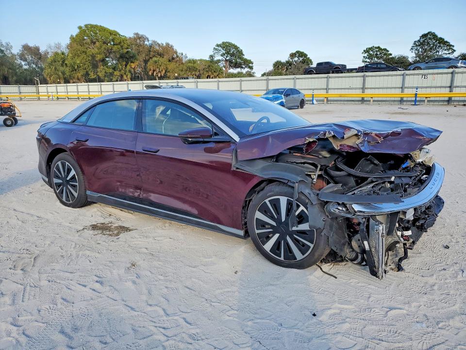 Продажа на аукционе авто 2025 Lucid Motors Air, vin: 50EA1TEA4SA005196, номер лота: 76189695