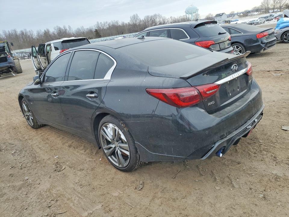 2019 Infiniti Q50 მანქანა იყიდება აუქციონზე, vin: JN1EV7AR8KM590606, აუქციონის ნომერი: 76660175