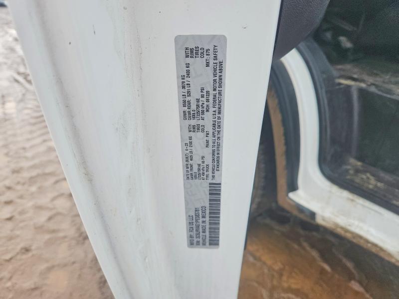 Продажа на аукционе авто 2023 Ram Promaster 1500, vin: 3C6LRVAG1PE583781, номер лота: 77004255