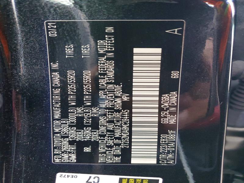 2021 Lexus Rx 350 მანქანა იყიდება აუქციონზე, vin: 2T2SZMDA8MC284445, აუქციონის ნომერი: 78335245