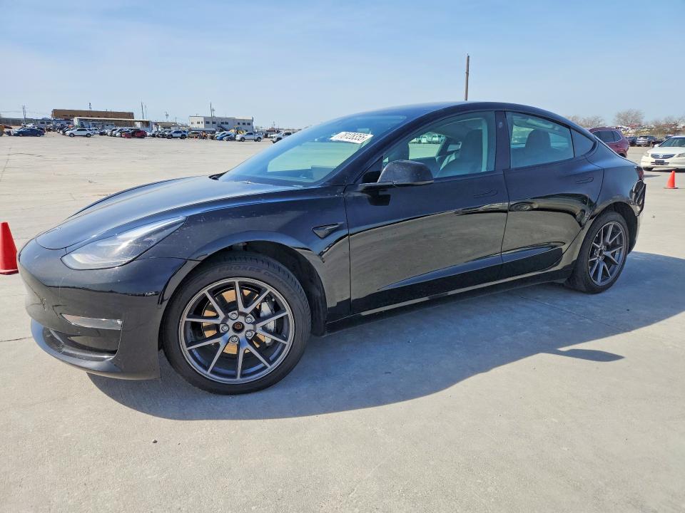 2022 Tesla Model 3 მანქანა იყიდება აუქციონზე, vin: 5YJ3E1EB1NF188566, აუქციონის ნომერი: 78128355
