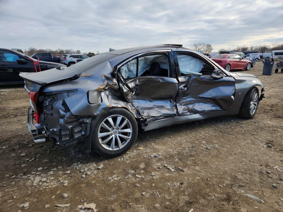 Aukcja sprzedaży 2015 Infiniti Q50, vin: JN1BV7AP1FM345881, numer aukcji: 77000595