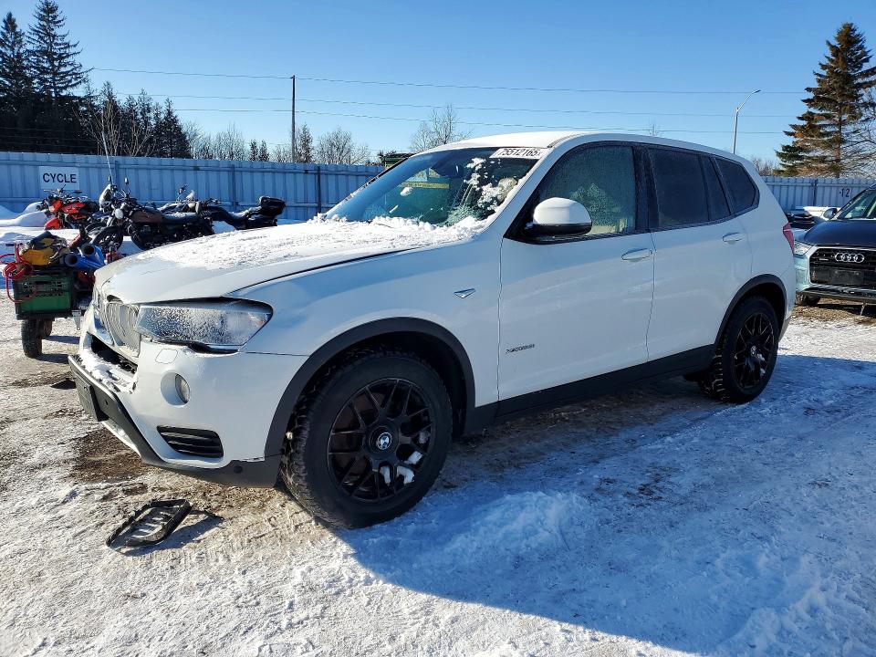 2015 Bmw X3 მანქანა იყიდება აუქციონზე, vin: 5UXWX9C57F0D49426, აუქციონის ნომერი: 75512165