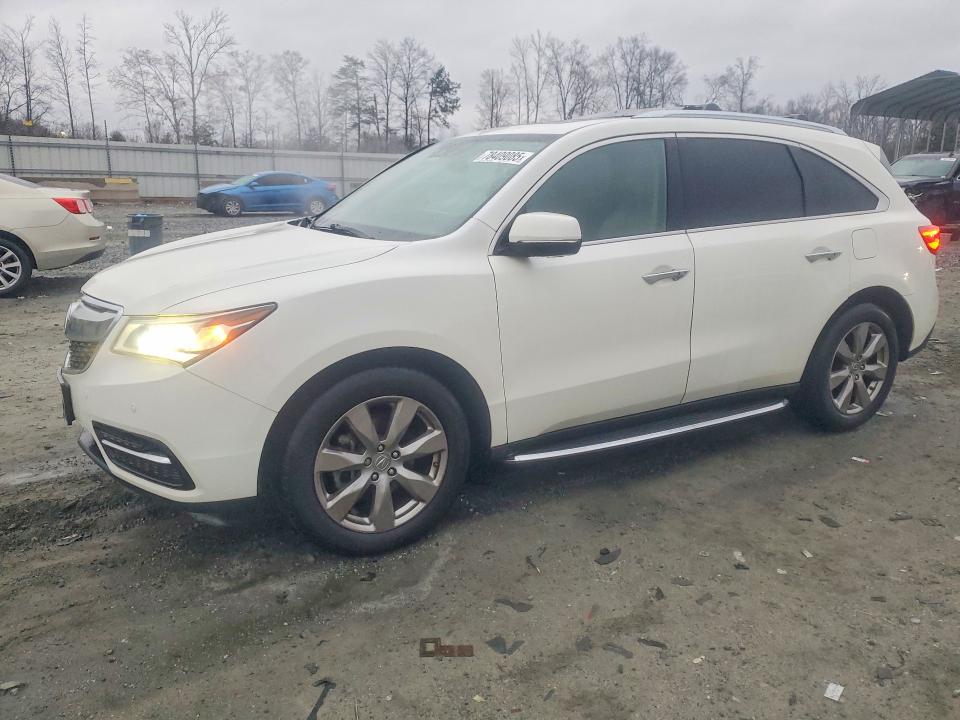 Продаж на аукціоні авто 2016 Acura Mdx, vin: 5FRYD4H93GB034977, номер лоту: 78409085
