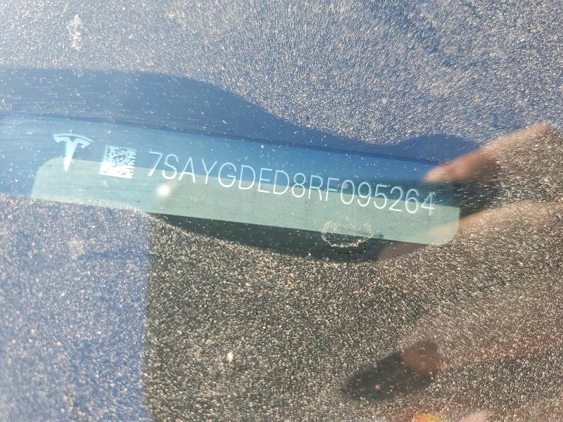 78364345 :رقم المزاد ، 7SAYGDED8RF095264 vin ، 2024 Tesla Model Y مزاد بيع