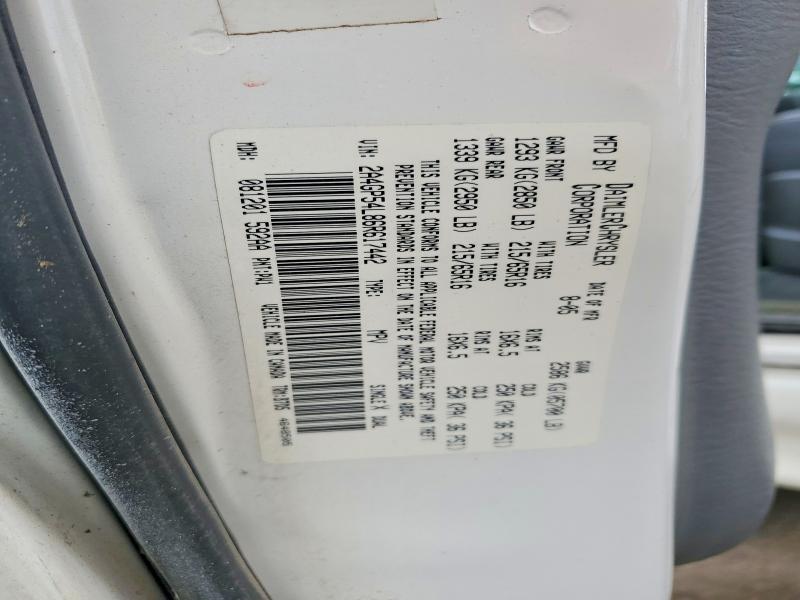 Продажа на аукционе авто 2006 Chrysler Town & Country, vin: 2A4GP54L86R617442, номер лота: 77878085