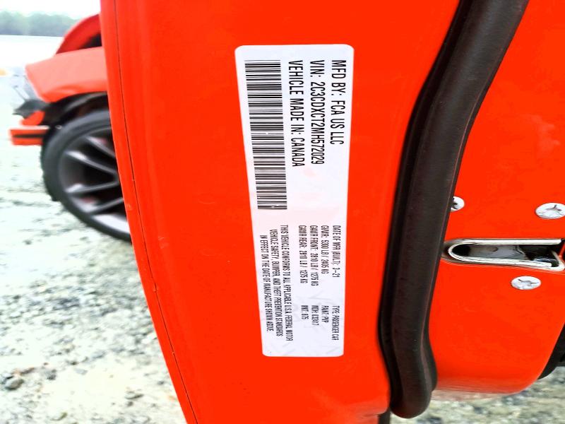 Продажа на аукционе авто 2021 Dodge Charger, vin: 2C3CDXCT2MH572029, номер лота: 75896415
