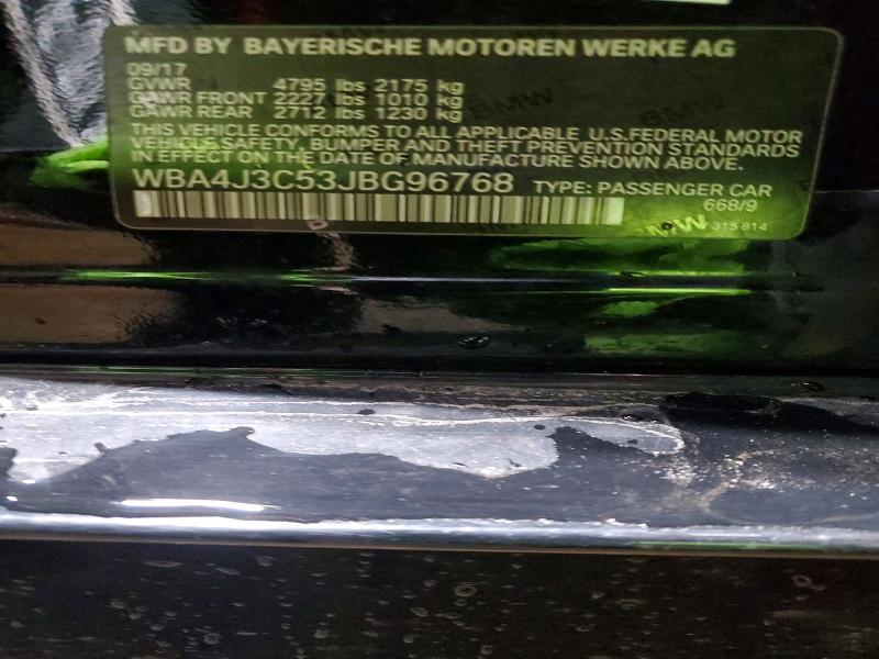 Aukcja sprzedaży 2018 Bmw 430xi, vin: WBA4J3C53JBG96768, numer aukcji: 77562525
