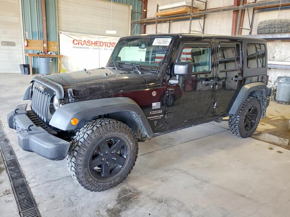 77462665 :رقم المزاد ، 1C4HJWDG9GL236259 vin ، 2016 Jeep Wrangler Unlimited مزاد بيع