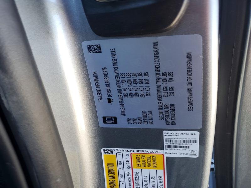 Продаж на аукціоні авто 2024 Cadillac Escalade, vin: 1GYS4LKL8RR201976, номер лоту: 76417735