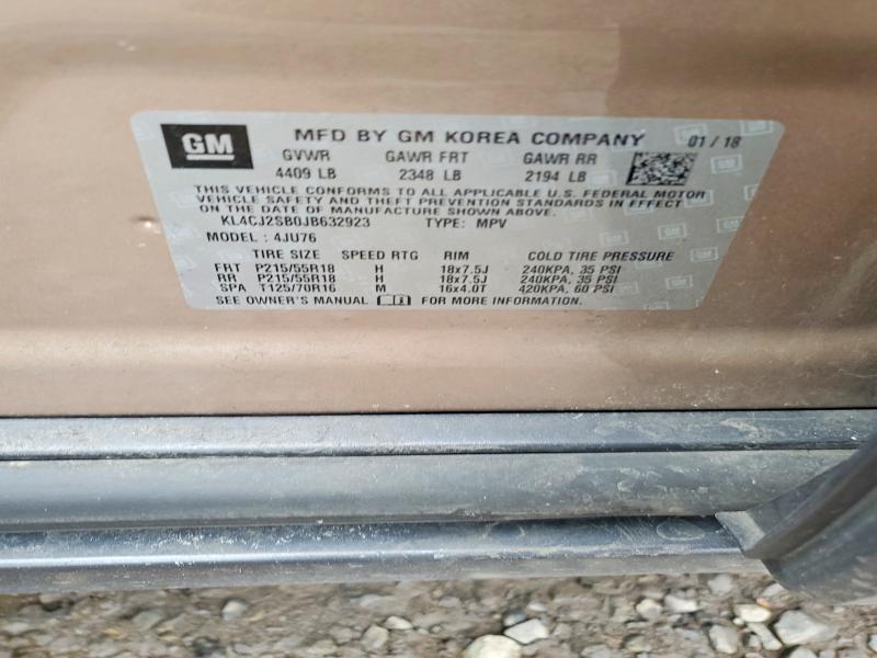 Продажа на аукционе авто 2018 Buick Encore, vin: KL4CJ2SB0JB632923, номер лота: 76413565