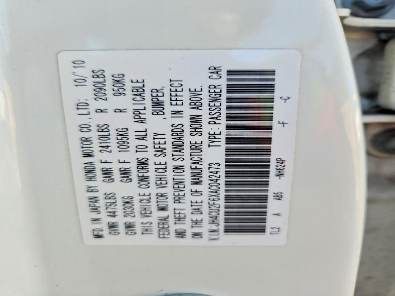 Продаж на аукціоні авто 2010 Acura Tsx, vin: JH4CU2F6XAC042473, номер лоту: 79185425