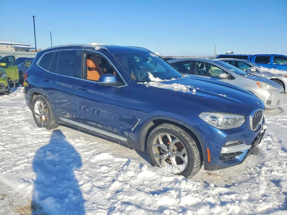 2020 Bmw X3 მანქანა იყიდება აუქციონზე, vin: 5UXTY5C08LLT35006, აუქციონის ნომერი: 74078765