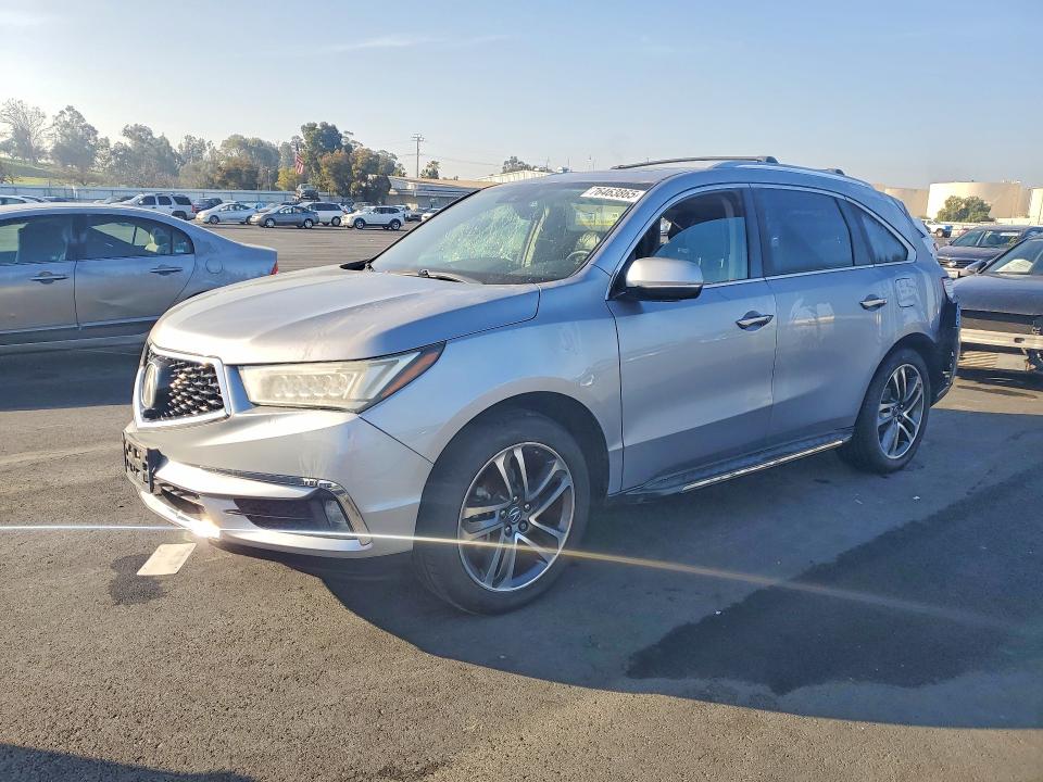 76463865 :رقم المزاد ، 5FRYD4H93HB019042 vin ، 2017 Acura Mdx مزاد بيع