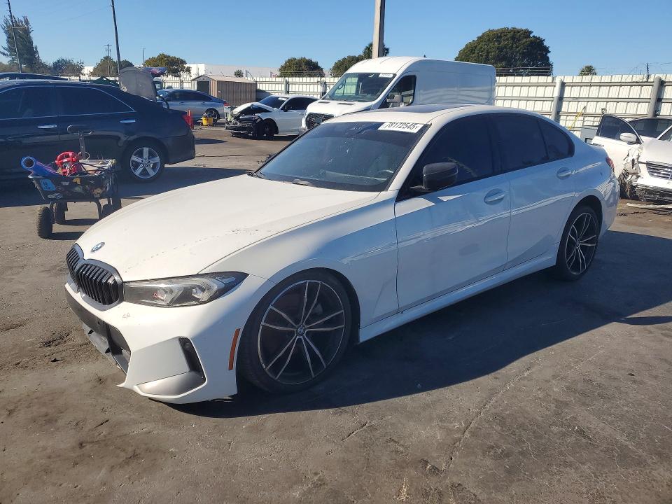 2023 Bmw 330i მანქანა იყიდება აუქციონზე, vin: 3MW69FF03P8C79967, აუქციონის ნომერი: 78172545
