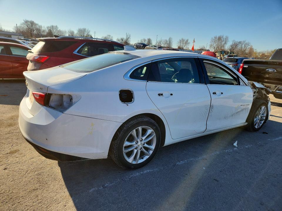 75830775 :رقم المزاد ، 1G1ZE5ST6GF345840 vin ، 2016 Chevrolet Malibu مزاد بيع