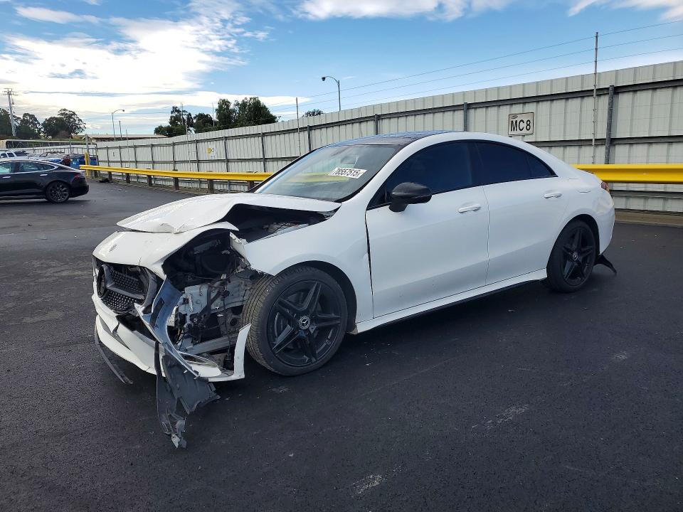 Auction sale of the 2020 Mercedes Benz Cla, vin: W1K5J4GB7LN086342, lot number: 78557515