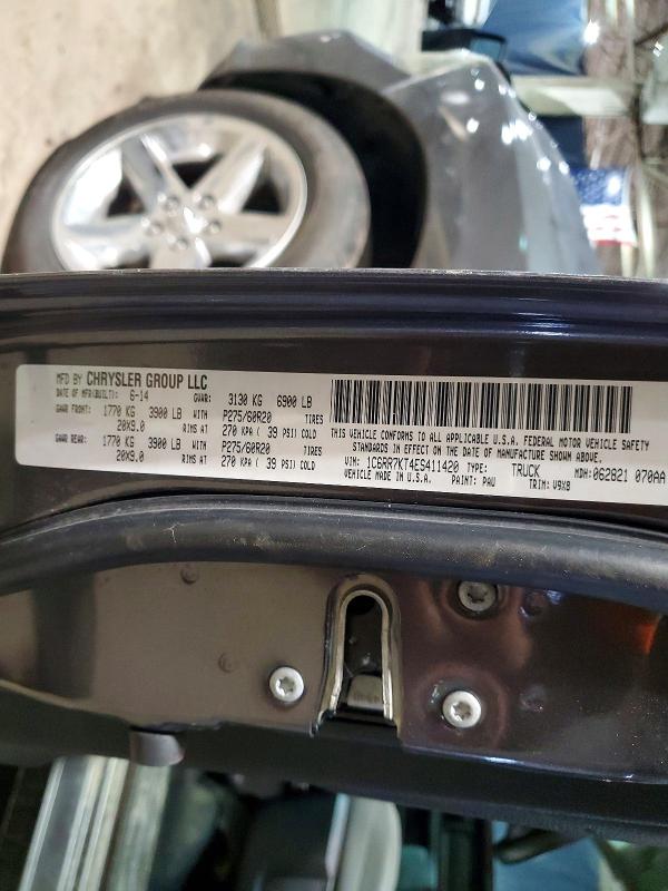 Продажа на аукционе авто 2014 Ram 1500, vin: 1C6RR7KT4ES411420, номер лота: 77874015
