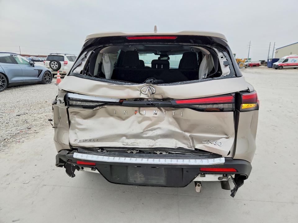 Продаж на аукціоні авто 2022 Infiniti Qx60, vin: 5N1DL1FR7NC344186, номер лоту: 77391735