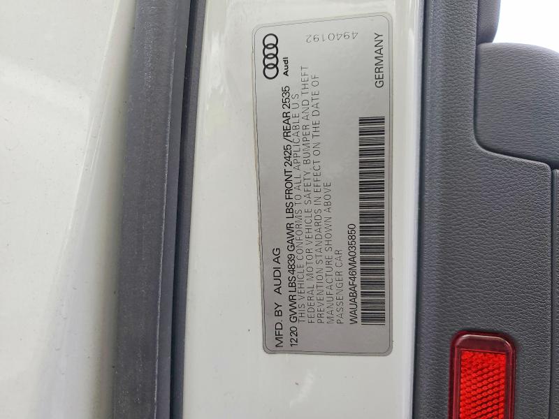 Продажа на аукционе авто 2021 Audi A4, vin: WAUABAF46MA035850, номер лота: 78548305