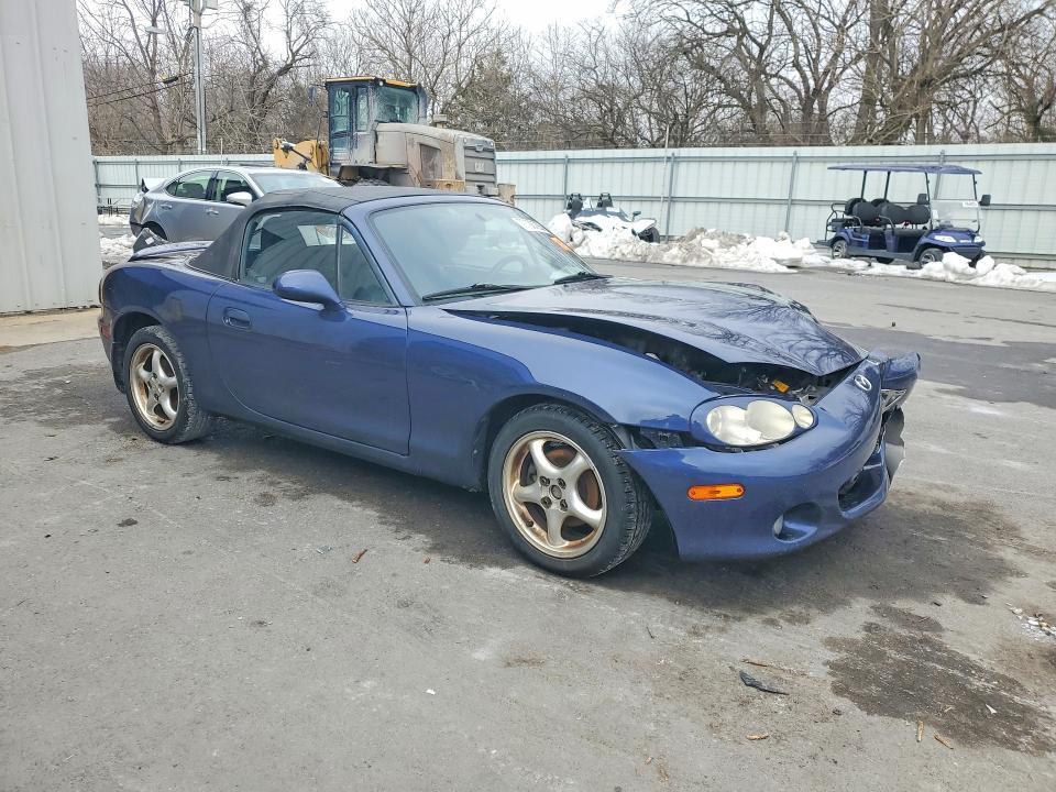 2002 Mazda Mx-5 Miata მანქანა იყიდება აუქციონზე, vin: JM1NB353920234483, აუქციონის ნომერი: 77700725