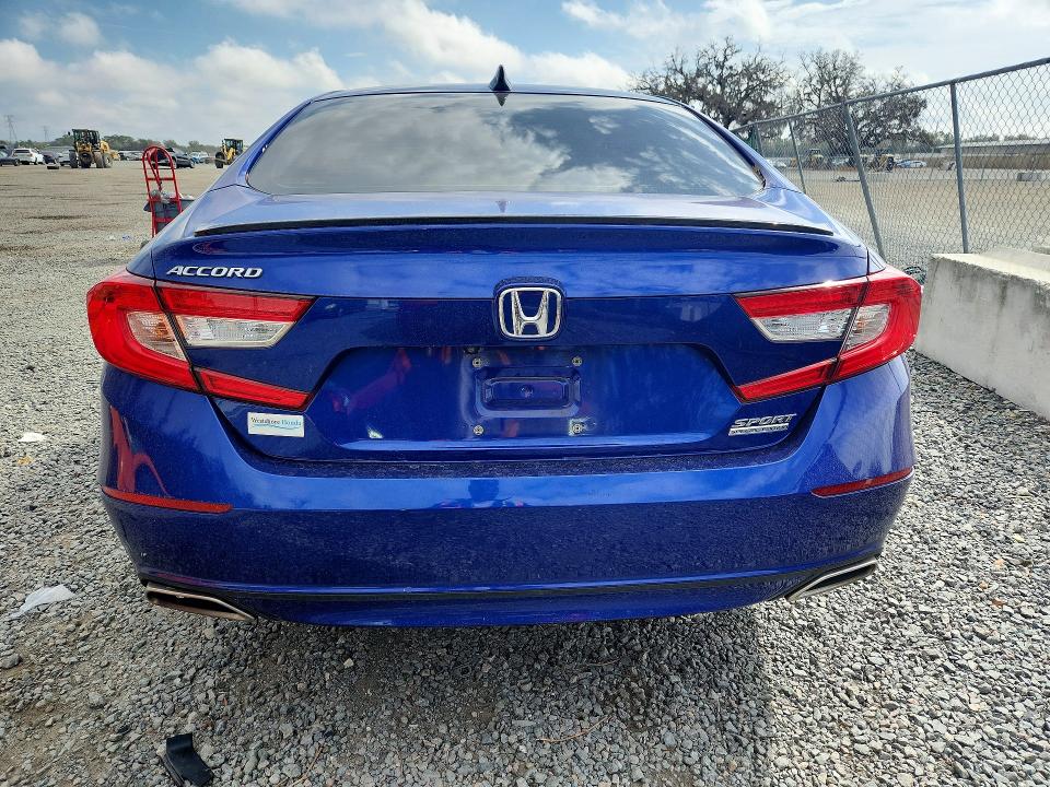 Aukcja sprzedaży 2021 Honda Accord, vin: 1HGCV1F46MA117906, numer aukcji: 53725286