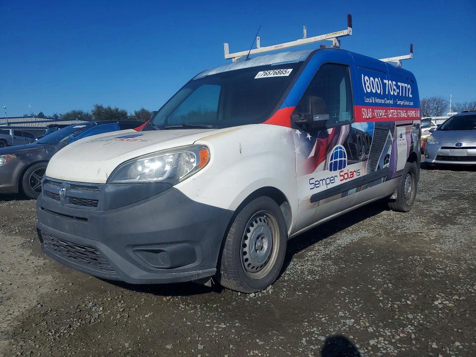 Продаж на аукціоні авто 2016 Ram Promaster, vin: ZFBERFAT9G6B05009, номер лоту: 76576865