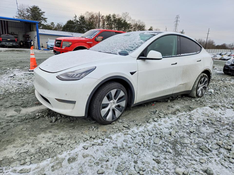 Продажа на аукционе авто 2021 Tesla Model Y, vin: 5YJYGDEE6MF079823, номер лота: 75964335