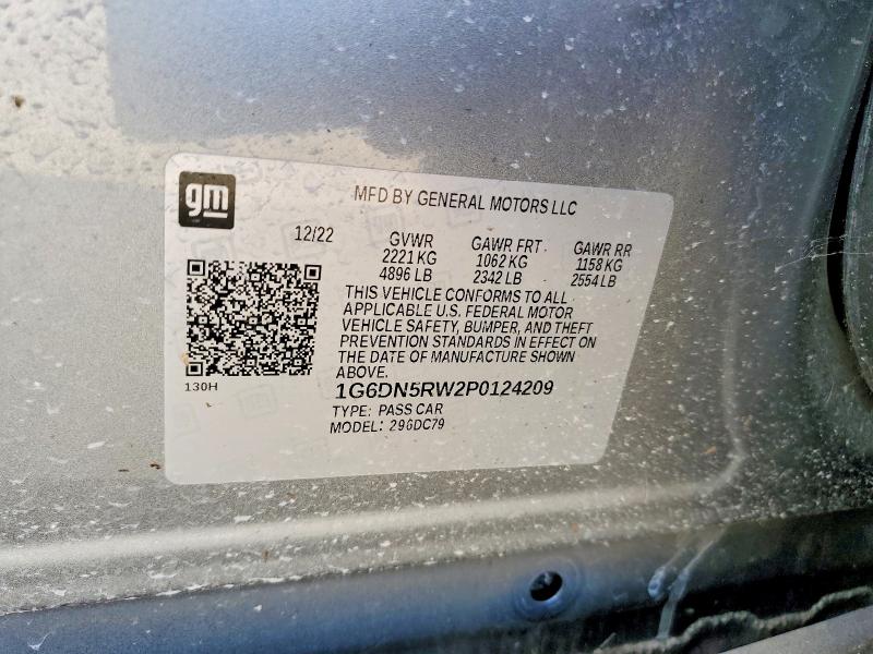 Продажа на аукционе авто 2023 Cadillac Ct5, vin: 1G6DN5RW2P0124209, номер лота: 76342945